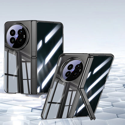 Transparent Electroplated Case with Kickstand