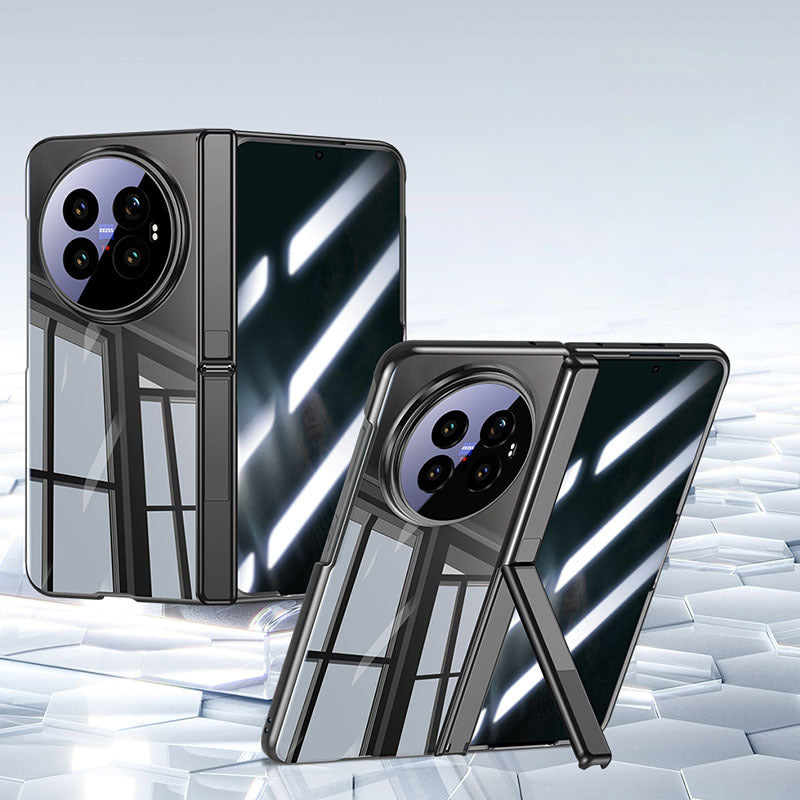 Transparent Electroplated Case with Kickstand