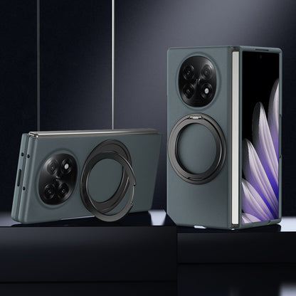 Rotating Magnetic Ring Frosted Case with MagSafe