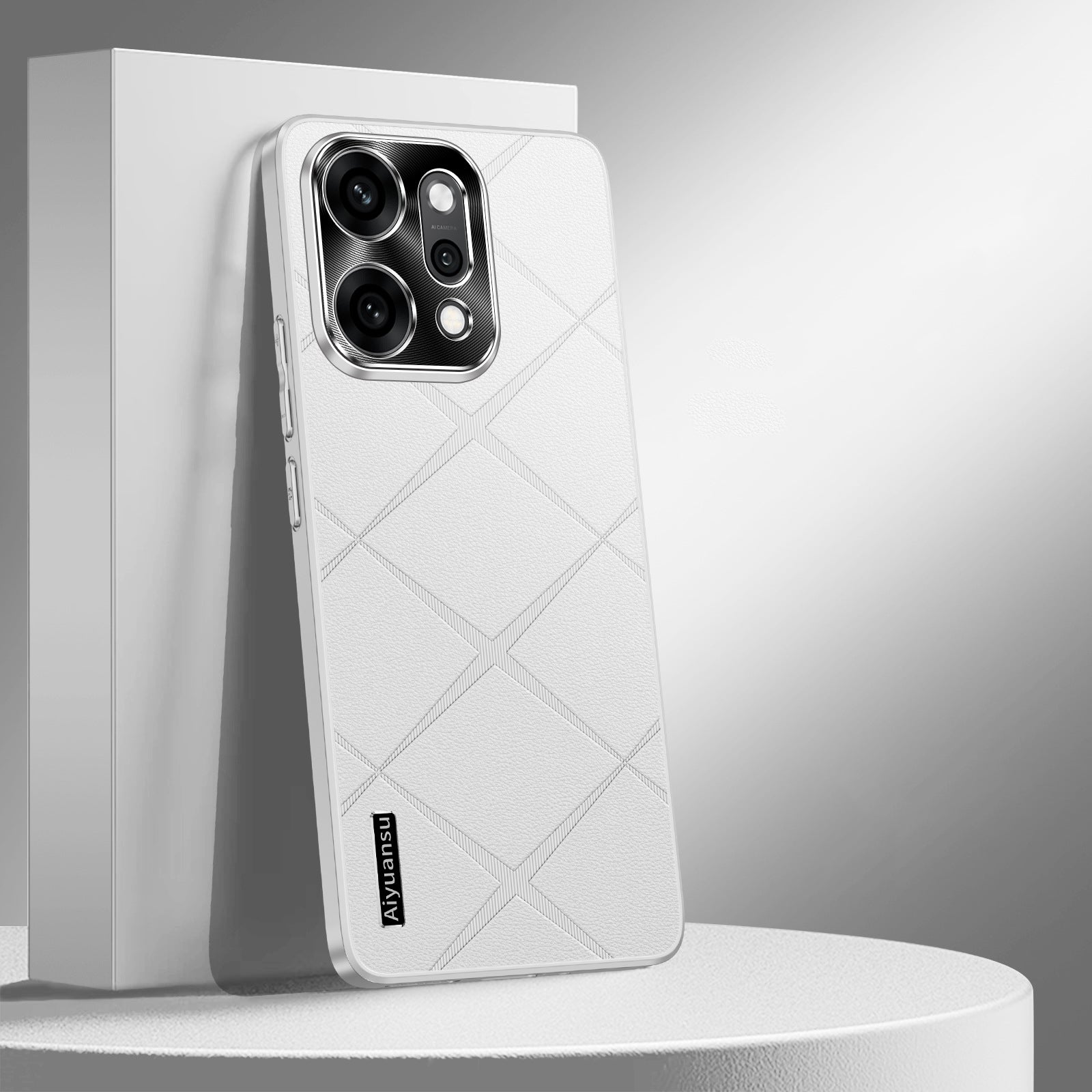 Rotating Ring Leather Case