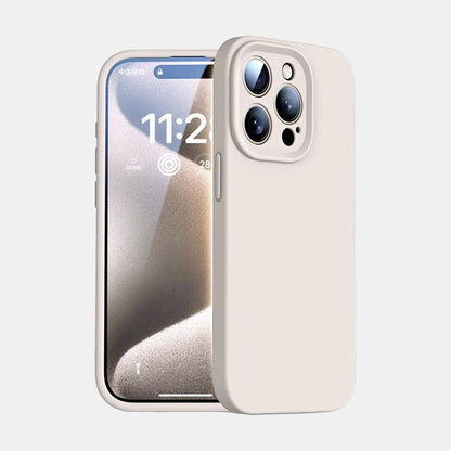 Solid Color Liquid Silicone Case