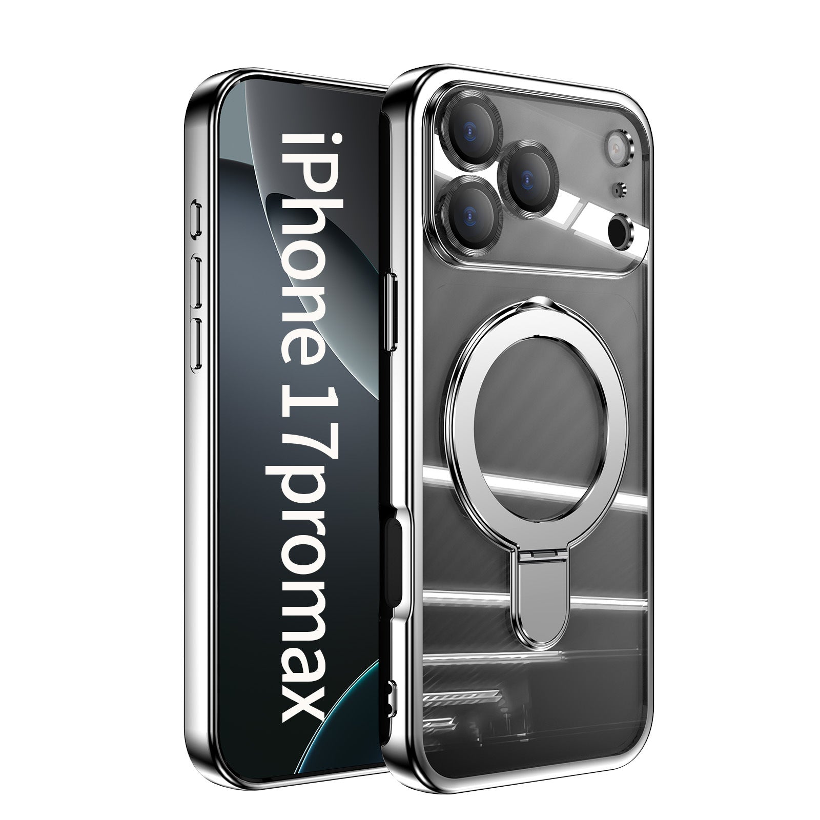 Electroplated Clear Case with MagSafe