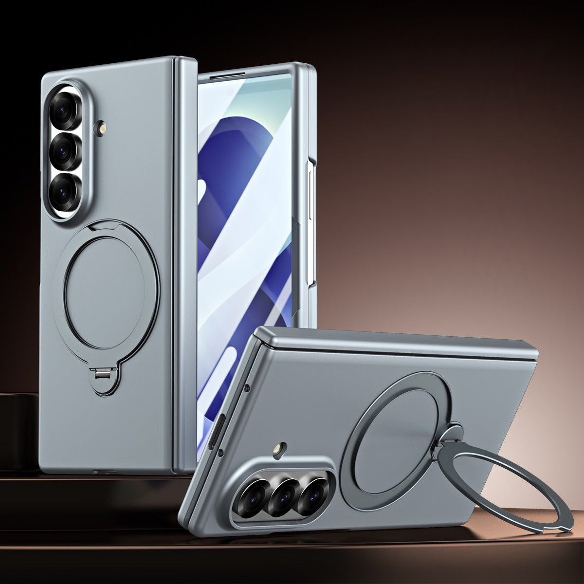 Magnetic Case with 360° Rotating Ring