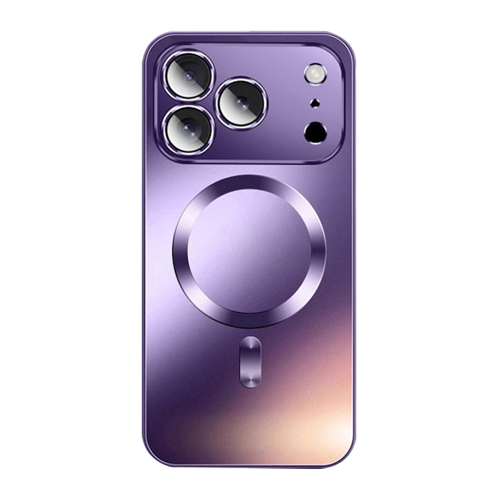 Full-Coverage Lens Protector Frosted Case with MagSafe