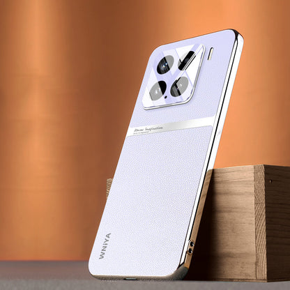 High-End Electroplated Leather Case