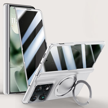 Rotating Magnet Ring Frosted Case with MagSafe