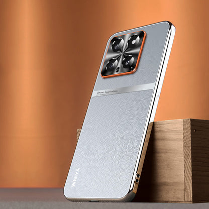 High-End Electroplated Leather Case
