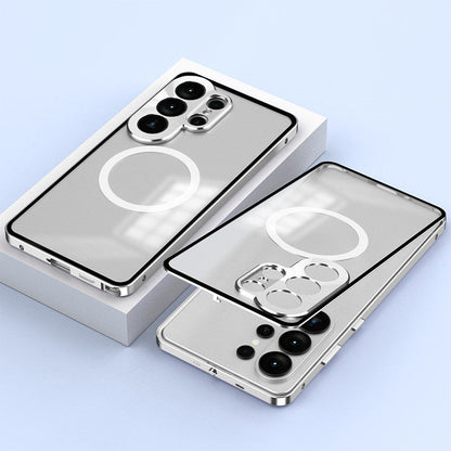 Single-Sided Buckle Metal Frame Case with MagSafe