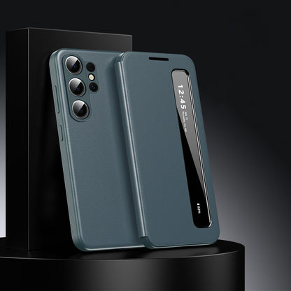 Folding Flip Leather Case