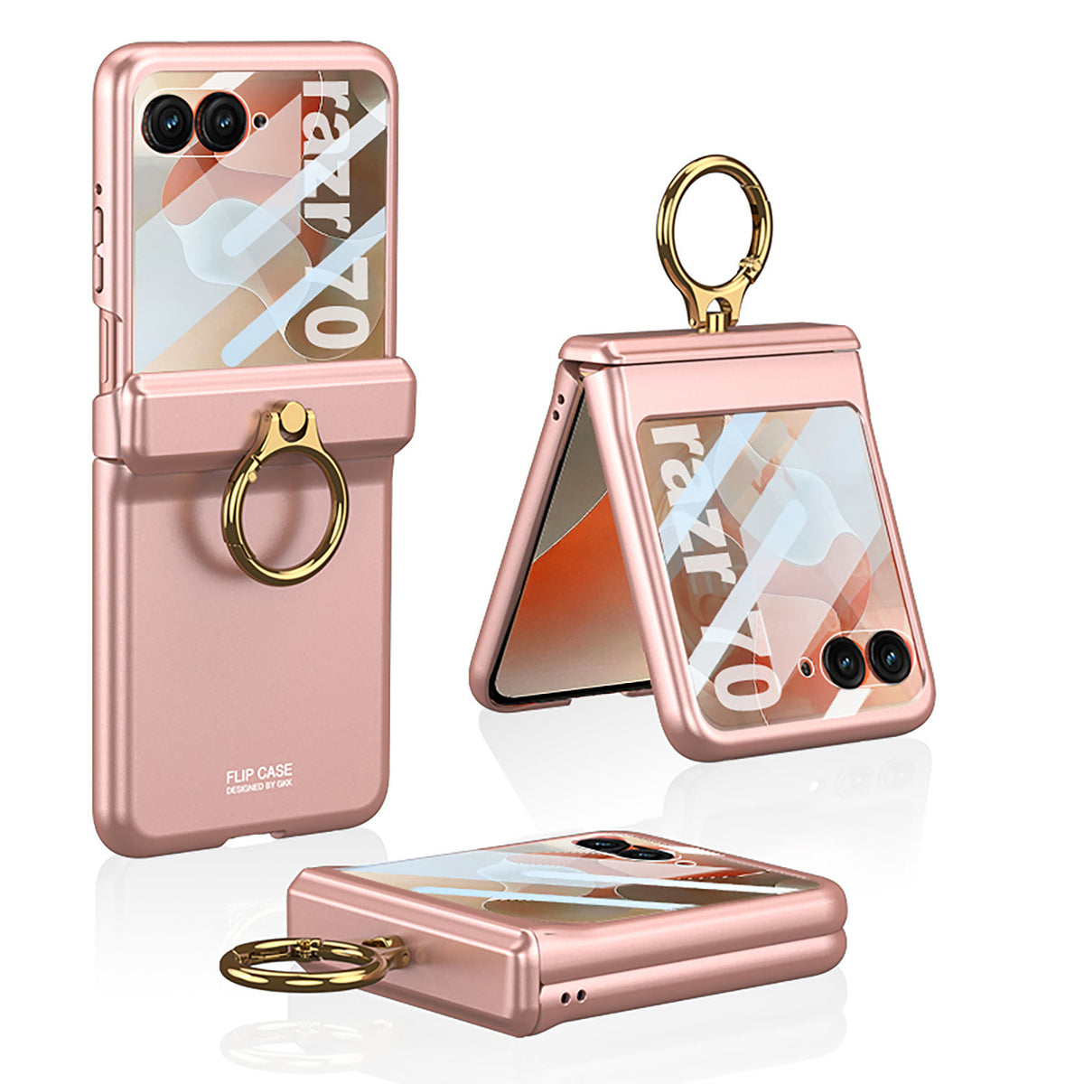 Frosted Ring Buckle Case