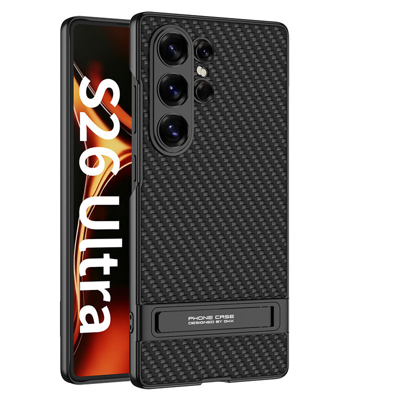 Folding Stand Business Leather Case