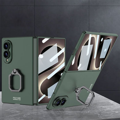 Slim Matte Case With Rotatable Ring