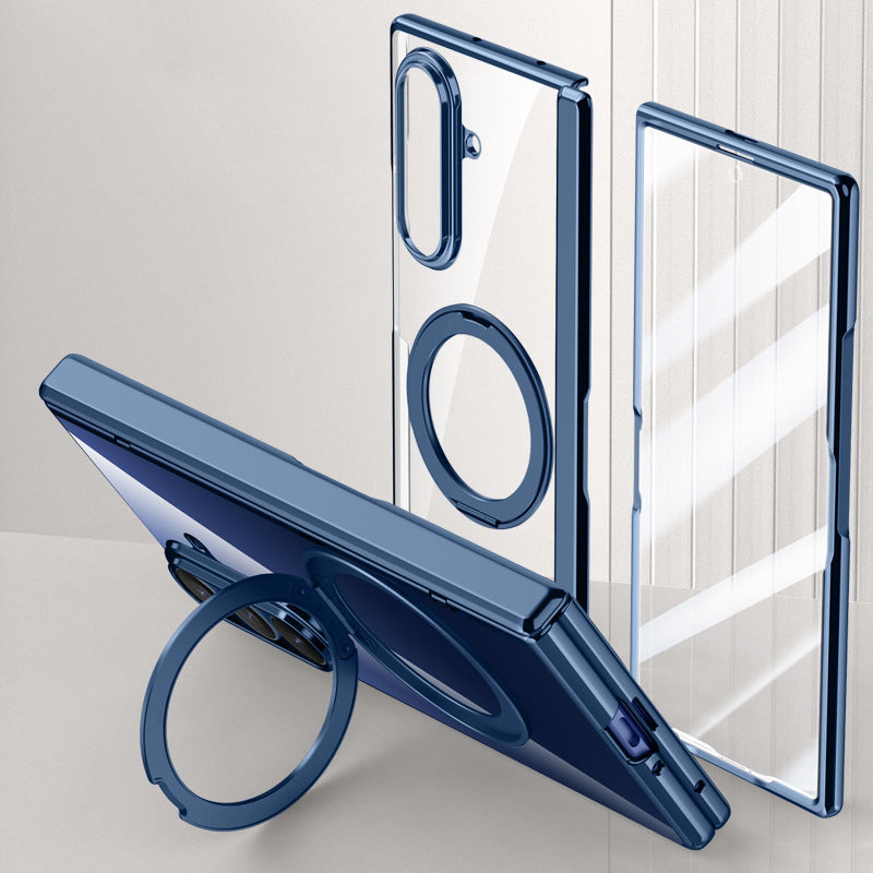 360° Rotating Stand Clear Case with MagSafe