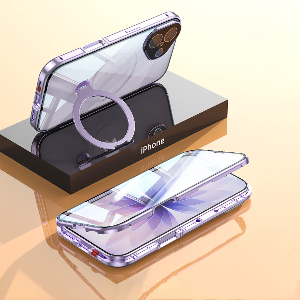 Double-Sided Protective Magsafe Case with Kickstand