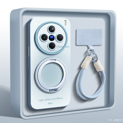 Liquid Silicone Lanyard Case with MagSafe