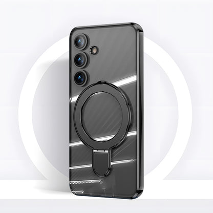 Electroplated Ring Clear Case with MagSafe