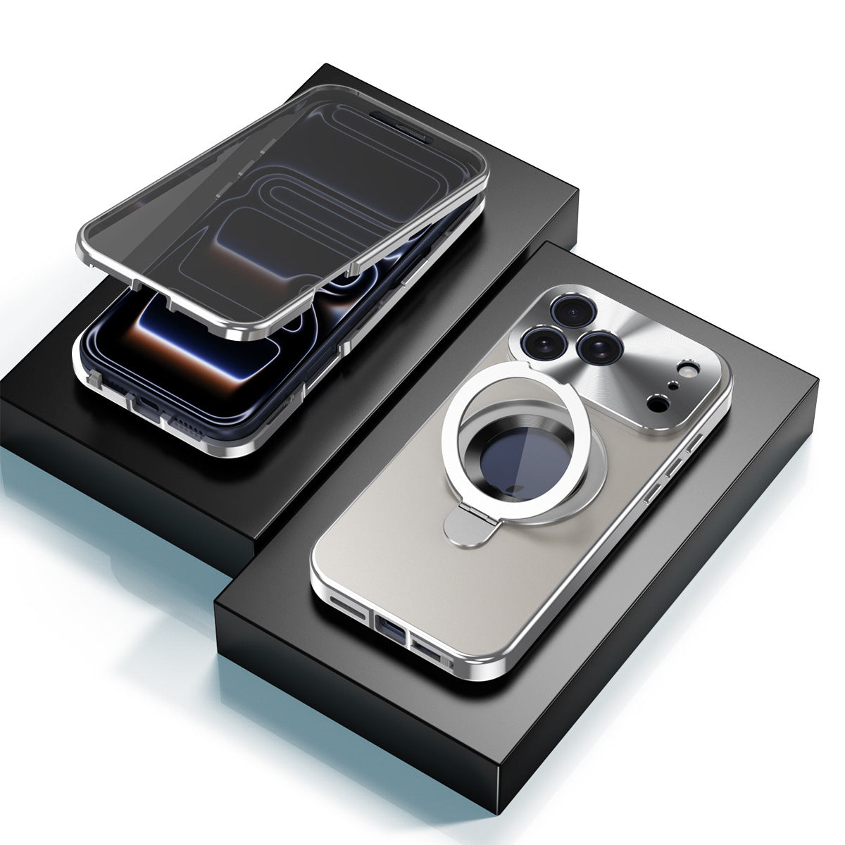 Double-Sided Folding Stand Case With MagSafe