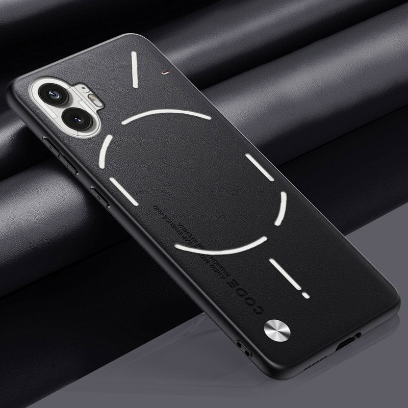 Solid Color Leather Case