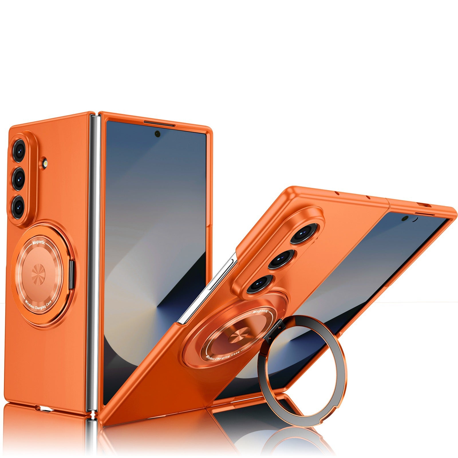 Magnetic Ring Kickstand Case