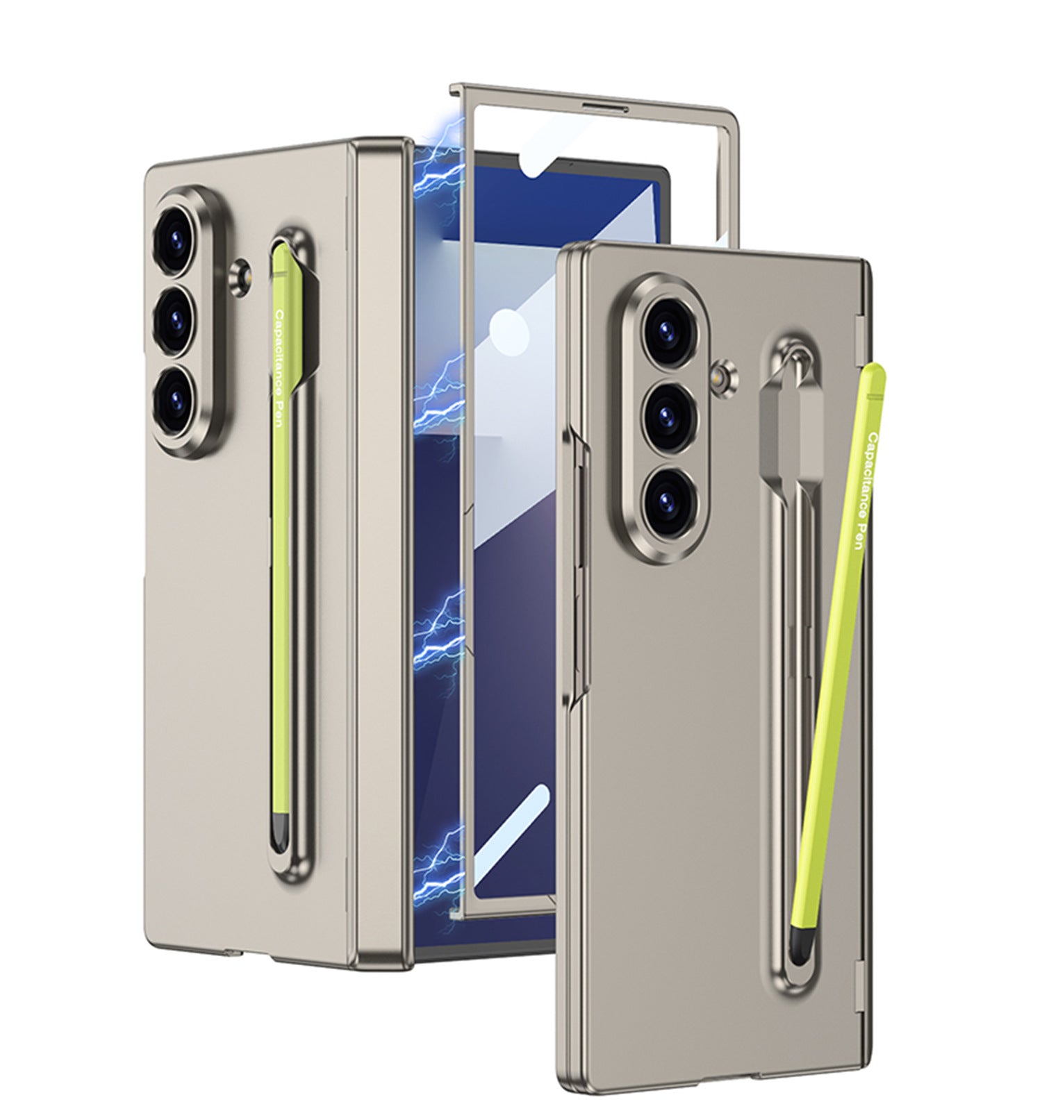 Integrated Pen Slot Frosted Case