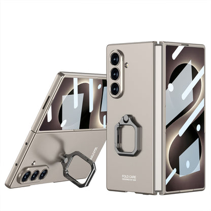Slim Matte Case With Rotatable Ring