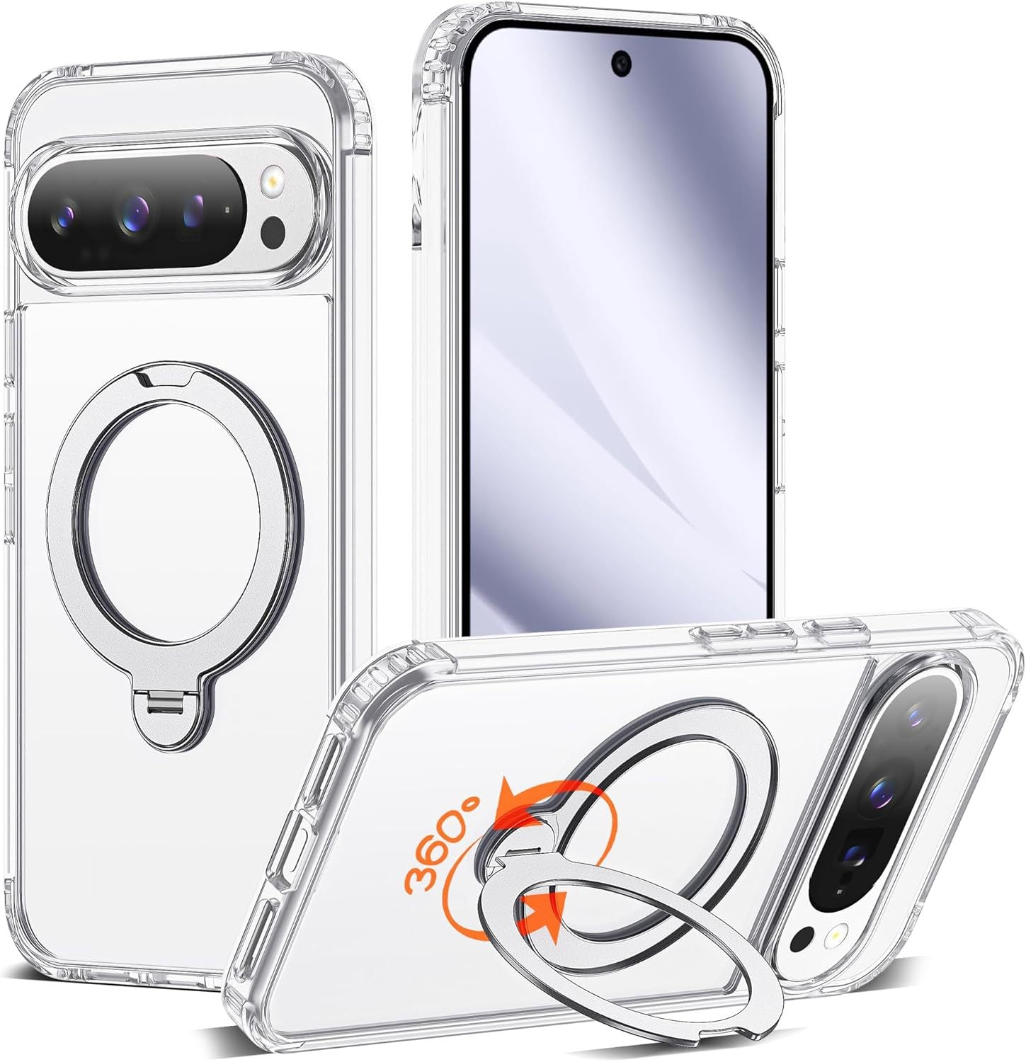 Electroplated Clear Case with MagSafe