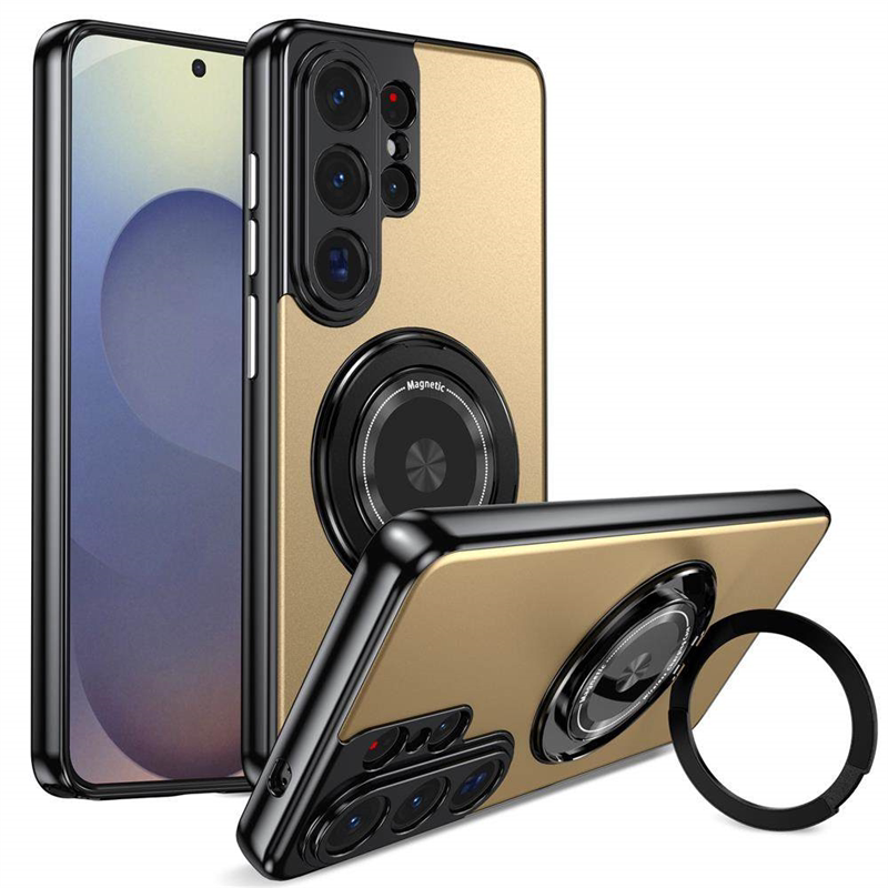 Rotating Magnetic Ring Frosted Case