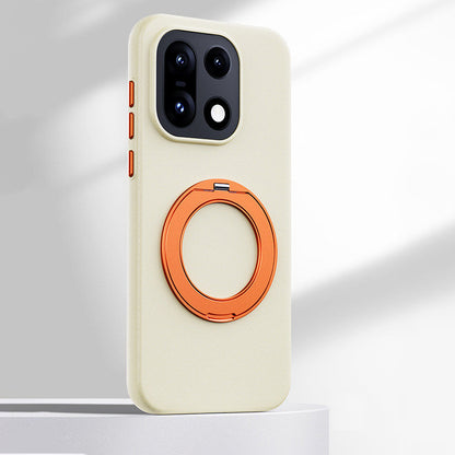 Rock Sand Material Ring Holder Case with MagSafe