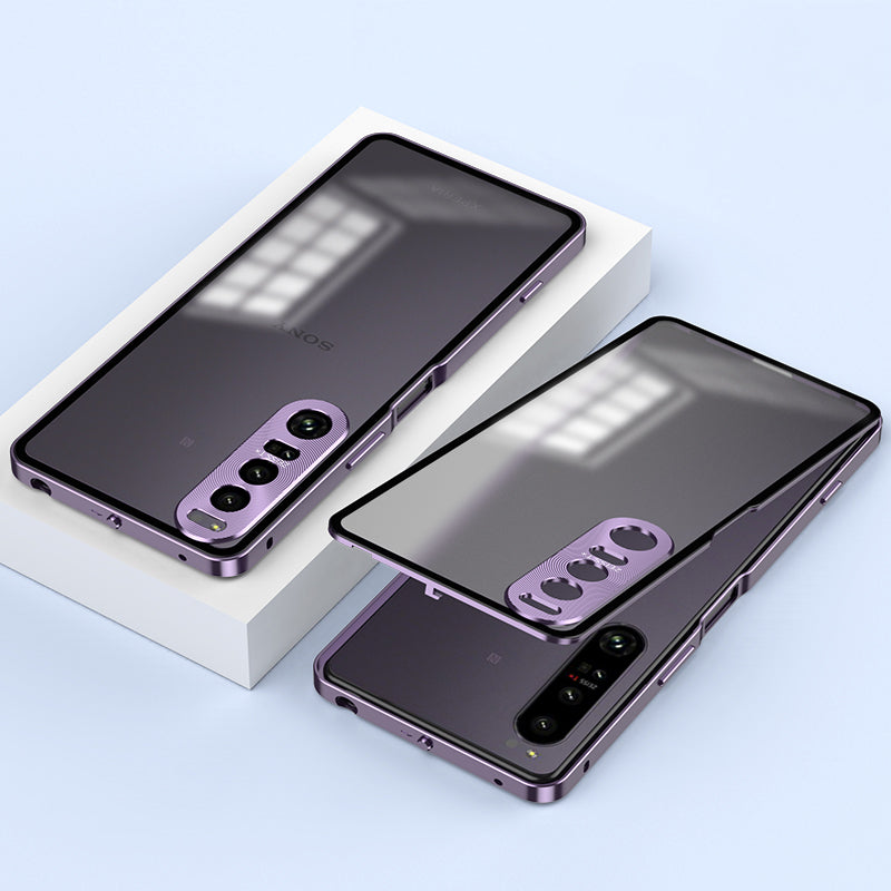 Single-Sided Buckle Metal Frame Case