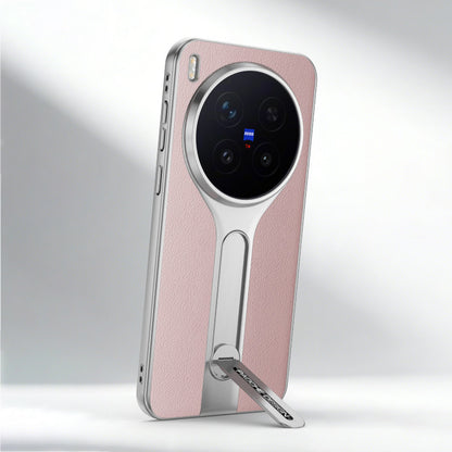 Folding Kickstand Leather Case