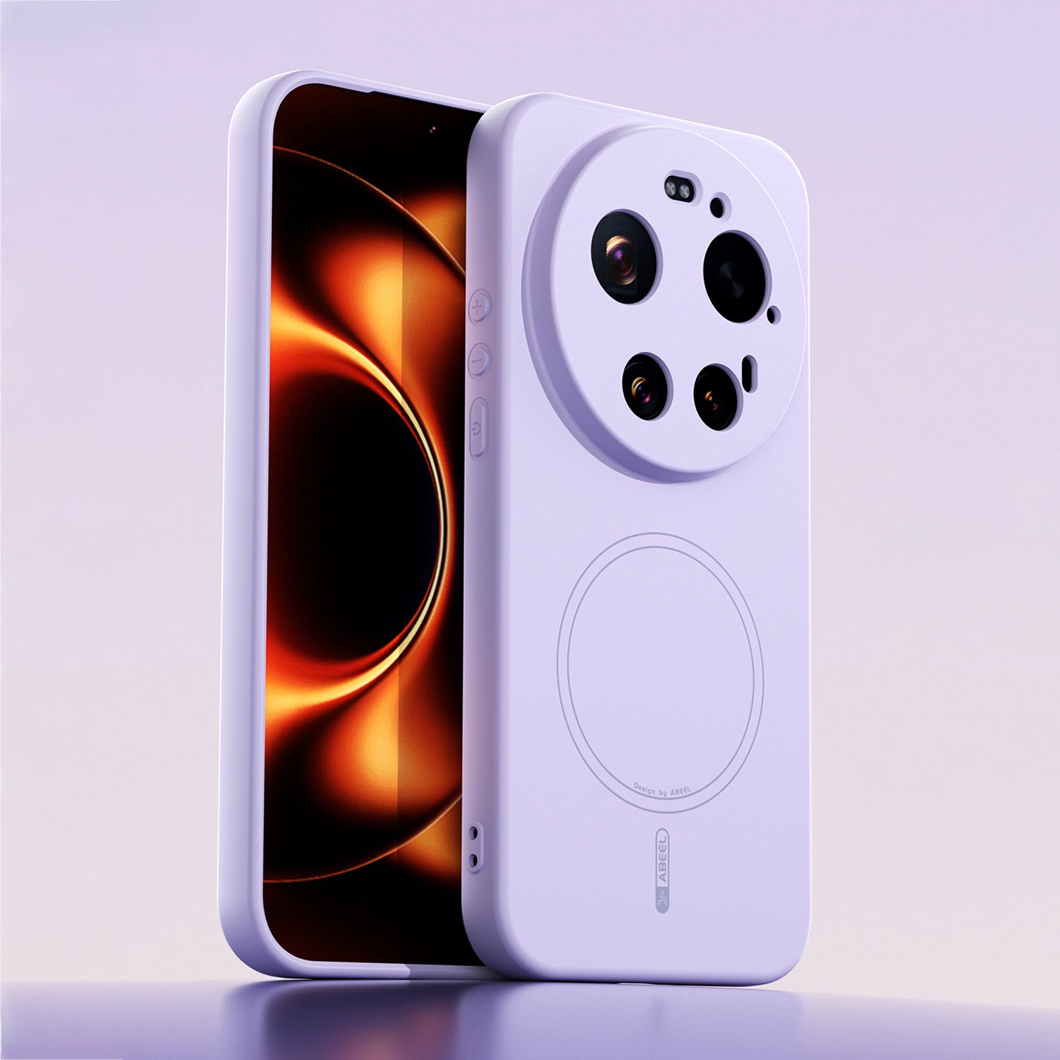 Solid Color Liquid Silicone Case with MagSafe
