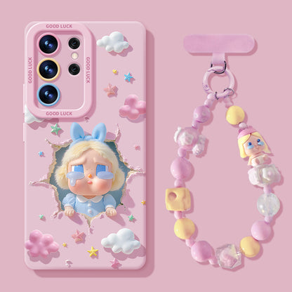 CRYBABY Liquid Silicone Lanyard Case