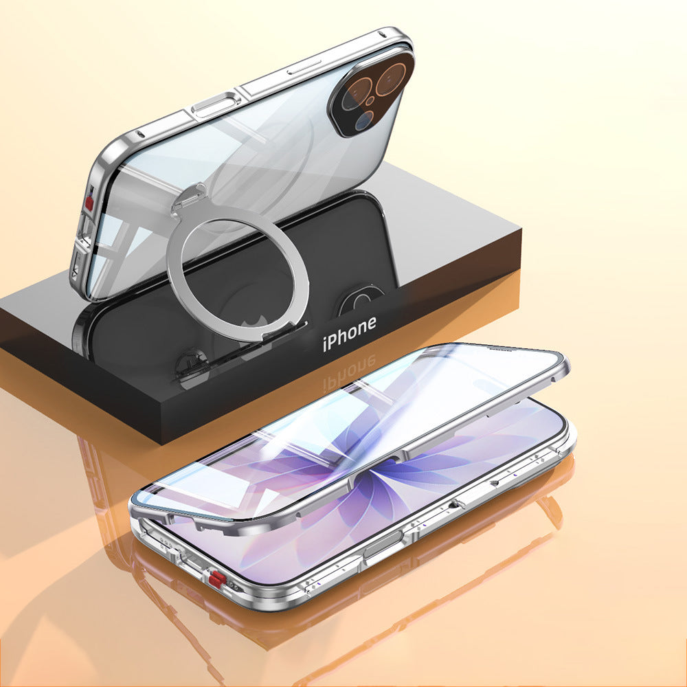 Double-Sided Protective Magsafe Case with Kickstand