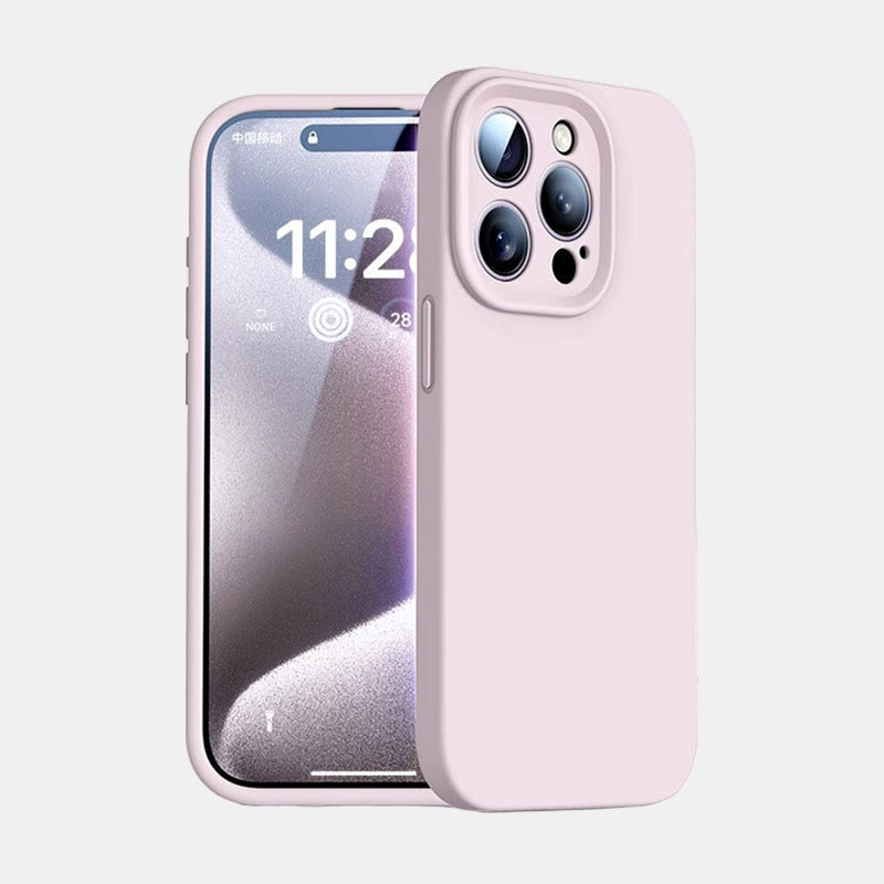 Solid Color Liquid Silicone Case