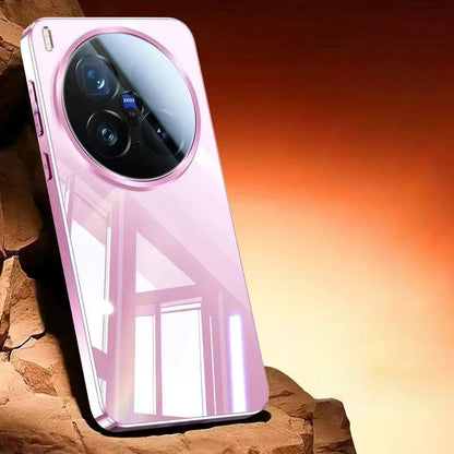 Electroplated Tempered Glass Case