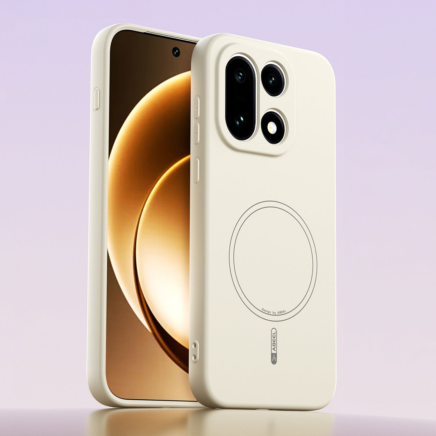 Solid Color Liquid Silicone Case with MagSafe