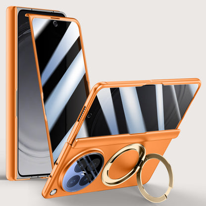 Rotating Magnet Ring Frosted Case with MagSafe
