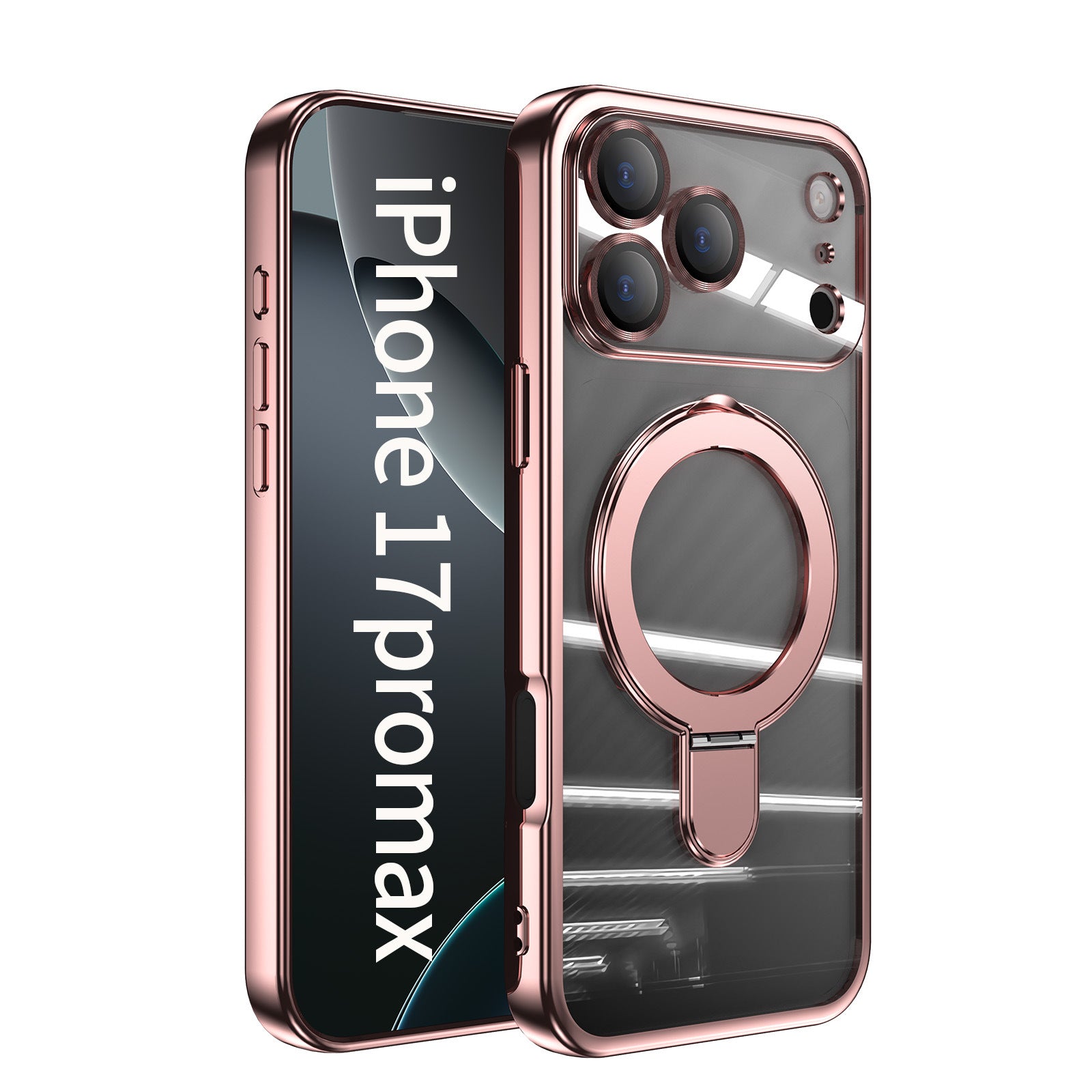 Electroplated Clear Case with MagSafe