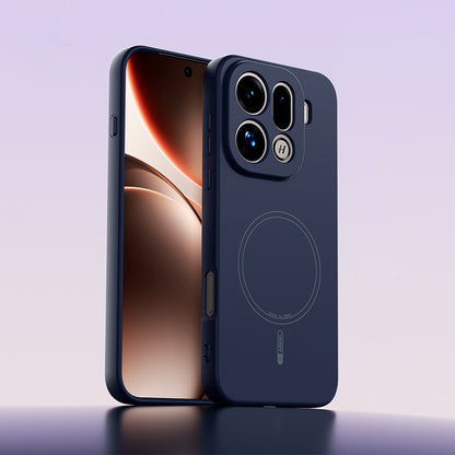 Solid Color Liquid Silicone Case with MagSafe