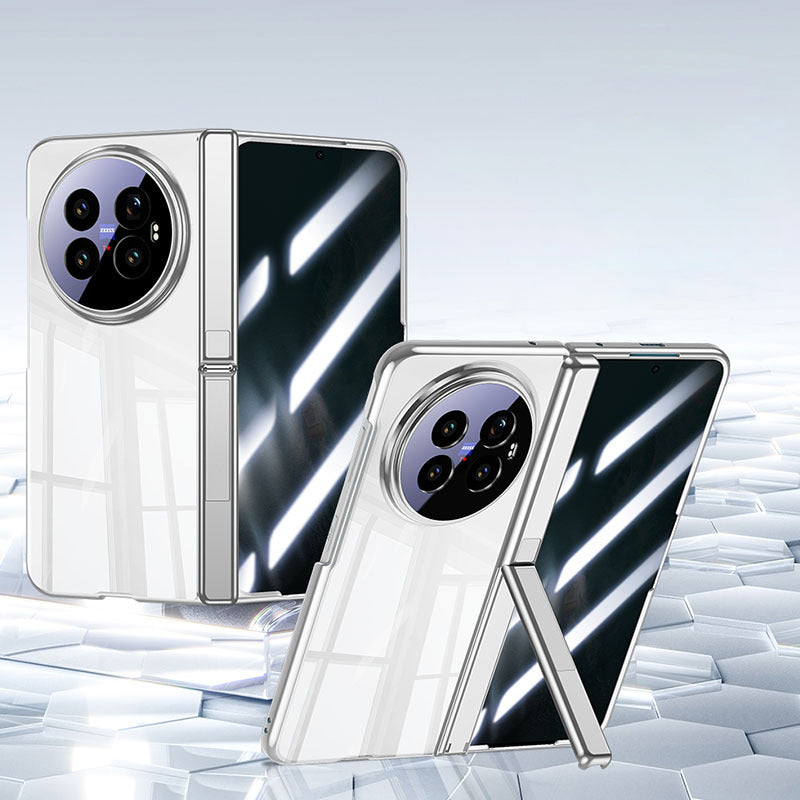 Transparent Electroplated Case with Kickstand