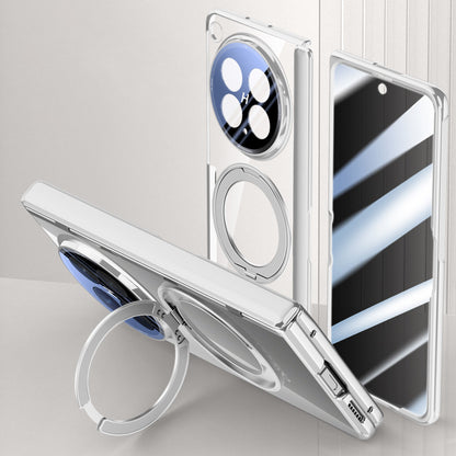 360° Rotating Stand Clear Case with MagSafe