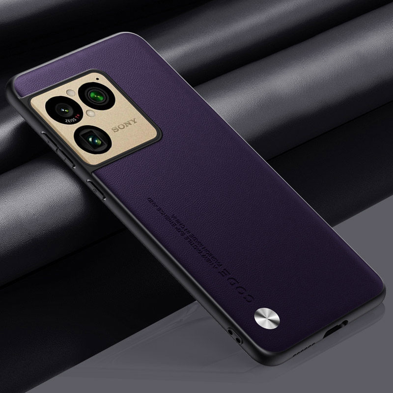 Solid Color Leather Case