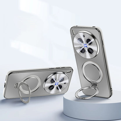 Rotating Magnet Stand Frosted Case with MagSafe