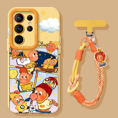 Twinkle Twinkle Liquid Silicone Lanyard Case