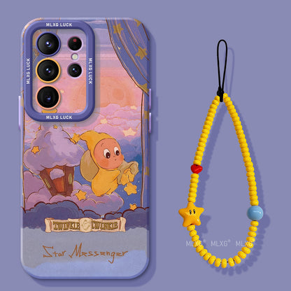Twinkle Twinkle Liquid Silicone Lanyard Case