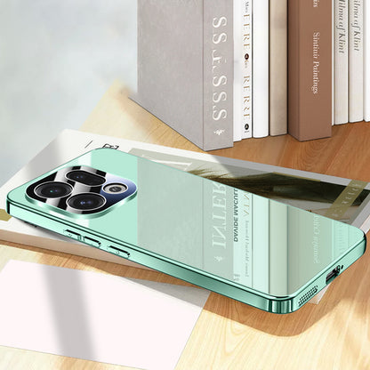 Electroplated Tempered Glass Case