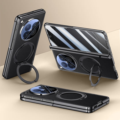 360° Rotating kickstand Leather Case with MagSafe