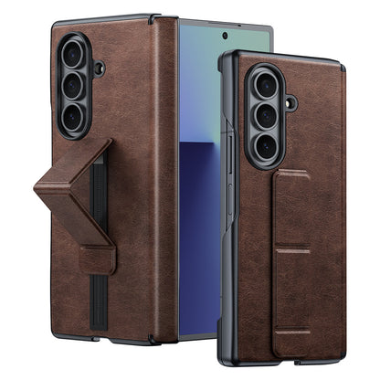 Wristband Bracket Wax Leather Case