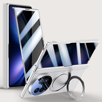 Rotating Magnet Ring Frosted Case with MagSafe