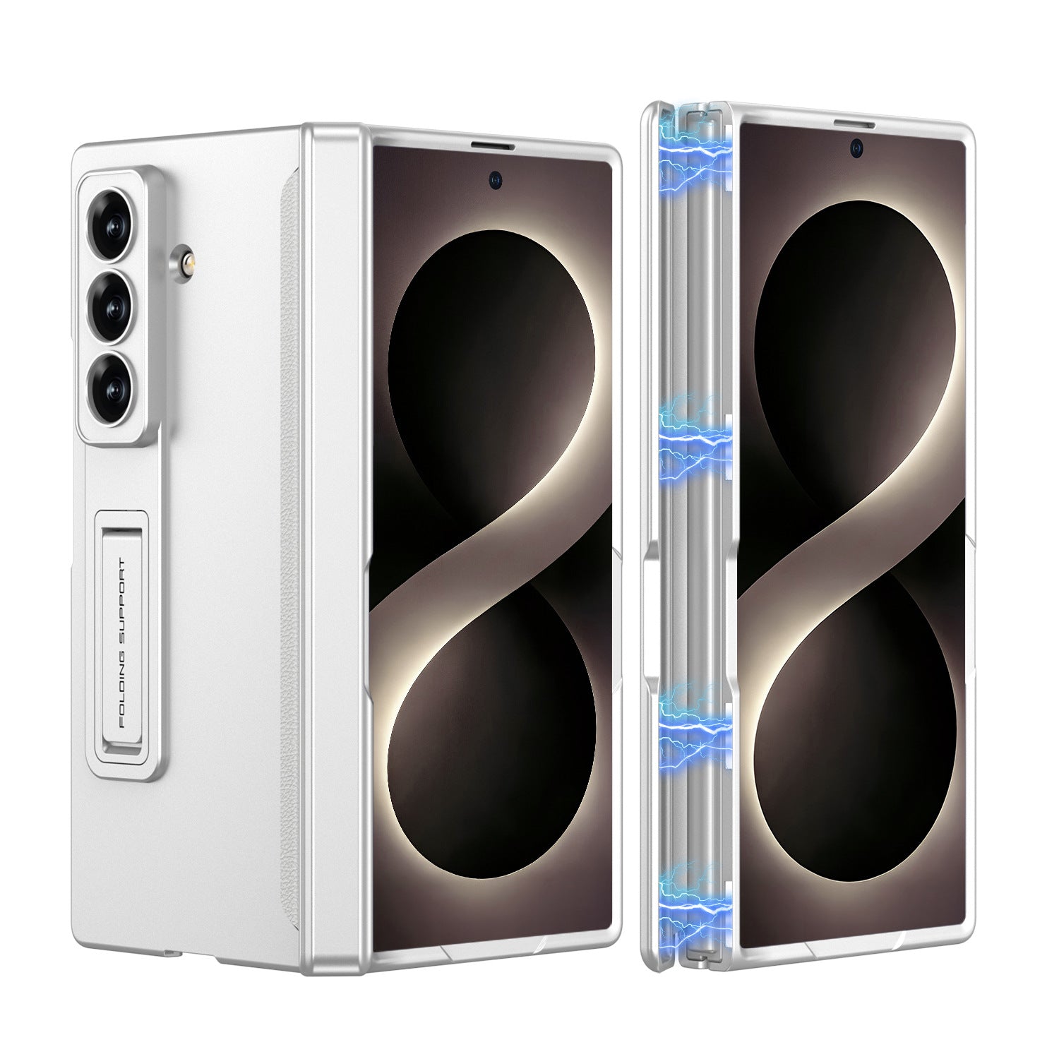 Frosted Ultra-Thin Kickstand Case